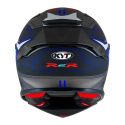 Casco Integrale Kyt R2r Led Matt Black/blue