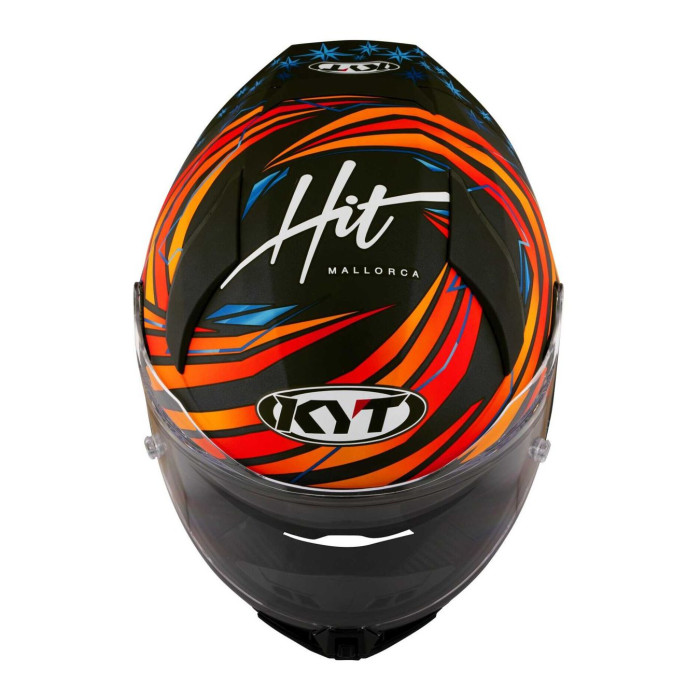 Casco Integrale Kyt R2r Max Replica Fernandez 2022 Red