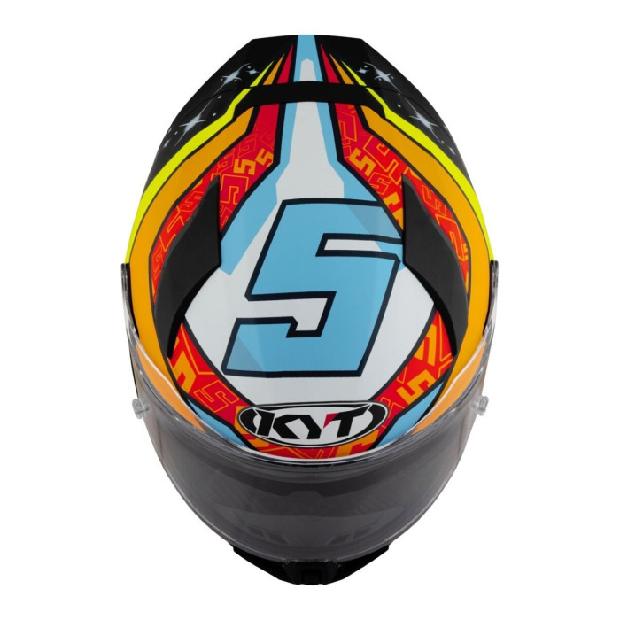 Casco Integrale Kyt R2r Max Replica Masia 2022 Matt Orange