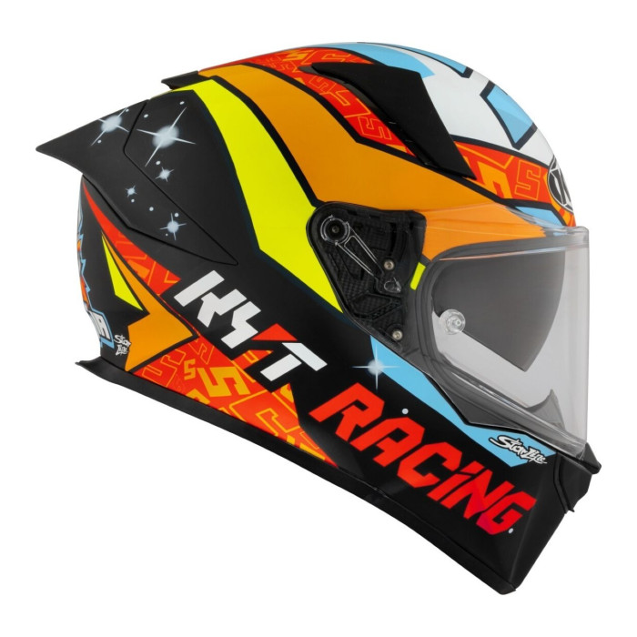 Casco Integrale Kyt R2r Max Replica Masia 2022 Matt Orange