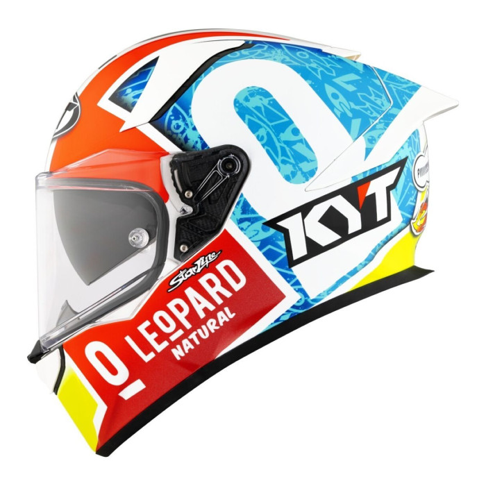 Casco Integrale Kyt R2r Max Replica Foggia Misano 2021 Red White Green