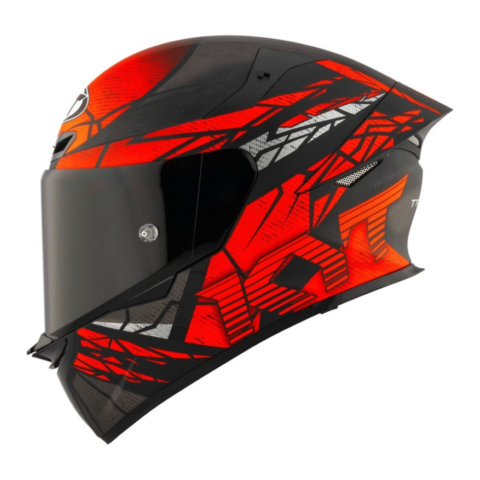 Casco Integrale Kyt Tt-revo Combustion Matt Red