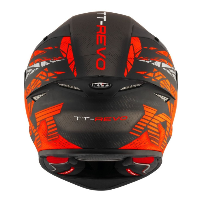 Casco Integrale Kyt Tt-revo Combustion Matt Red