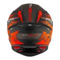 Casco Integrale Kyt Tt-revo Combustion Matt Red