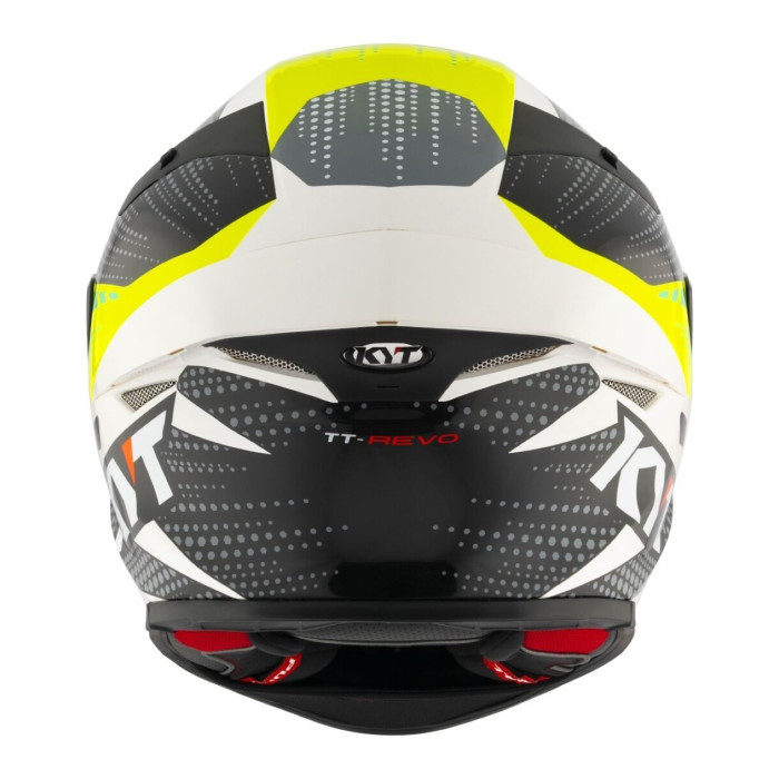Casco Integrale Kyt Tt-revo Gear Blk/yellow