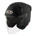 Casco Jet Kyt Ttr-jet Led Matt Black
