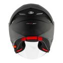Casco Jet Kyt Ttr-jet Led Matt Black