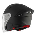 Casco Jet Kyt Ttr-jet Led Matt Black