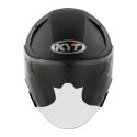 Casco Jet Kyt Ttr-jet Led Matt Black