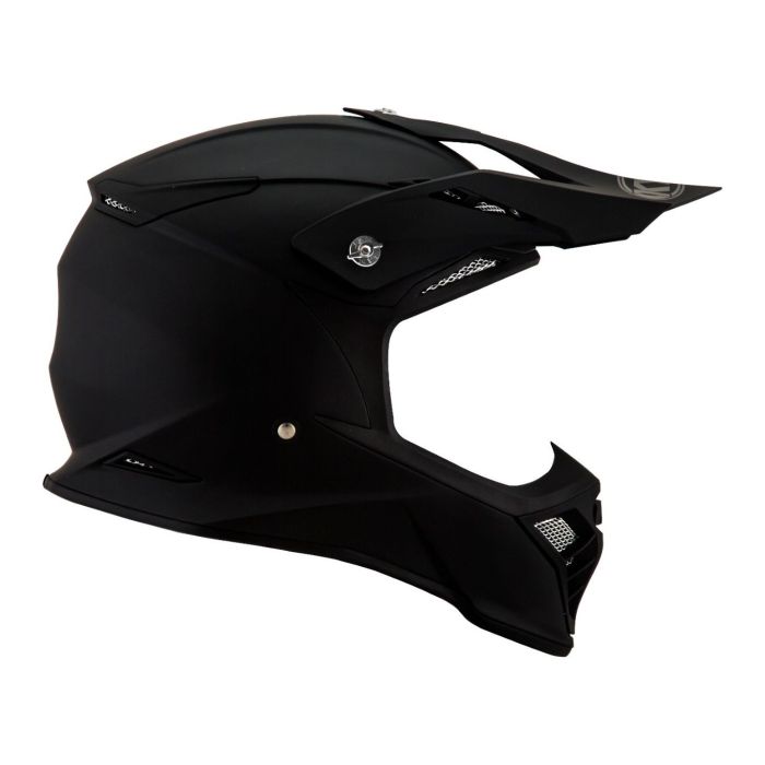 Casco Off-road Kyt Skyhawk R2r Plain Matt Black