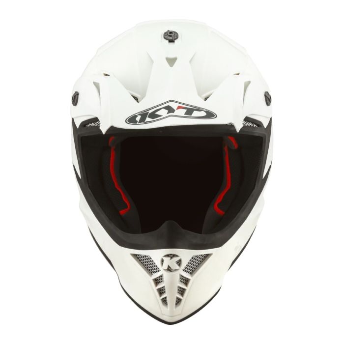 Casco Off-road Kyt Skyhawk Plain White