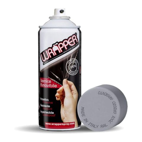 Vernice Wrapper Removibile Ral 7001 Grigio Argento
