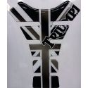Protezione Serbatoio Triumph England Nero