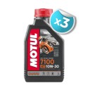 3 Lt. Olio Motul 7100 10w30 Conf. Conf. 1 Lt.