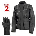 Pack Hevik Giacca Donna Stelvio + Guanti Caldi con protezioni