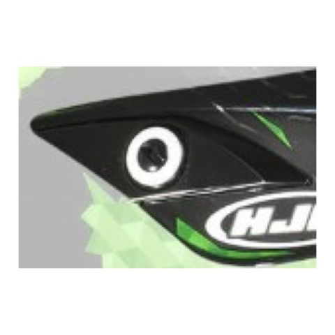 Visiera Bolt Set Hjc Per Rpha X - White-black