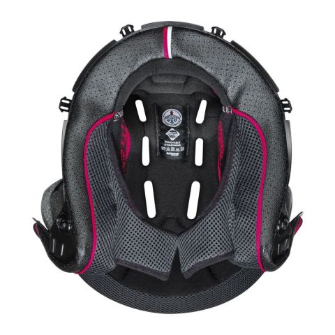 Nolan Interno Clima Comfort Tg.2xl Black Red Per Ncom N40full/-5gt