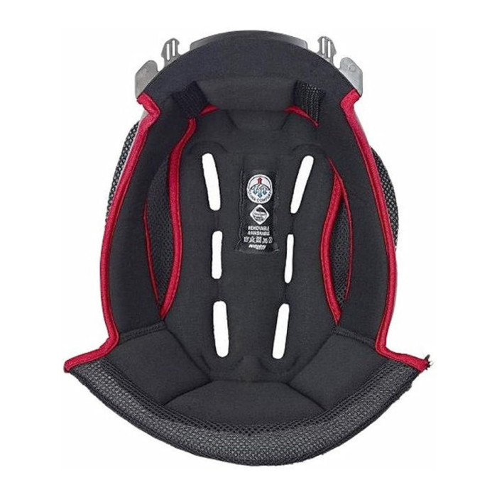 Nolan interior Clima Comfort Tg.m Black Red para N104/evo/absolute