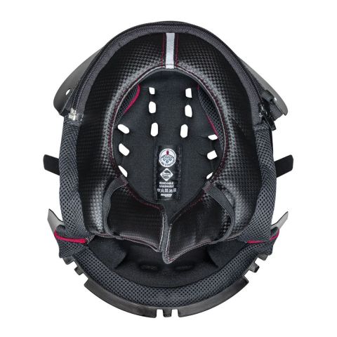 Nolan Interno Clima Comfort Tg.s Black Red Per N33/evo