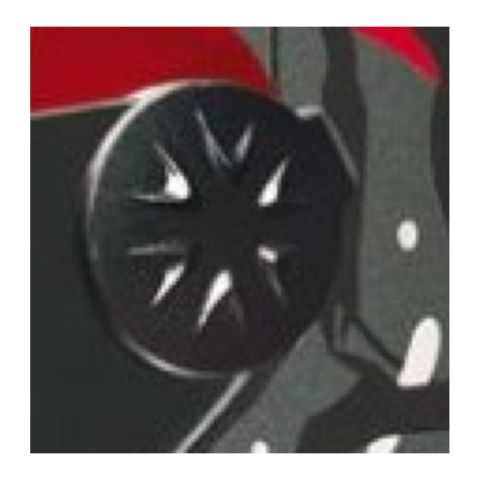 Nolan Placchette Chrome Per R2