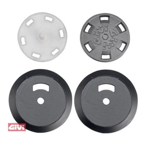 Givi Vis Z2486N900R Black Op avec plaque ND