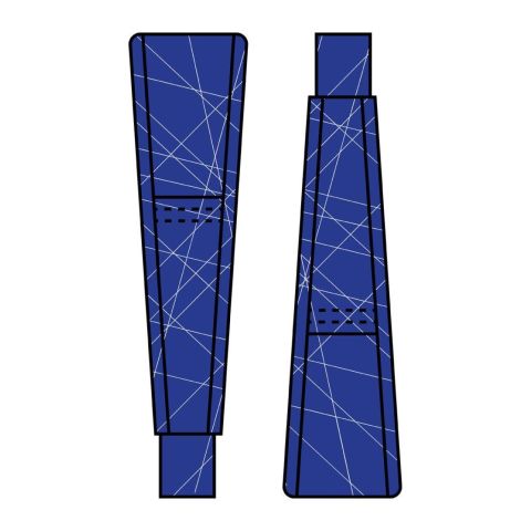 Bustina Cinturino Per Casco Twist 2.0 Graphic Blue