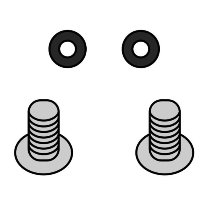Tornillos Menton para casco rev 19