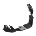 Prolunga Corta Frontino Per Casco Terminator Open Vision Black Matt
