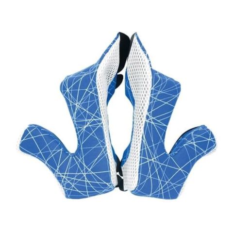 Airoh TW2GBM Guanciali Per Casco Twist 2.0 Da 30mm Tg.m Graphic Blue