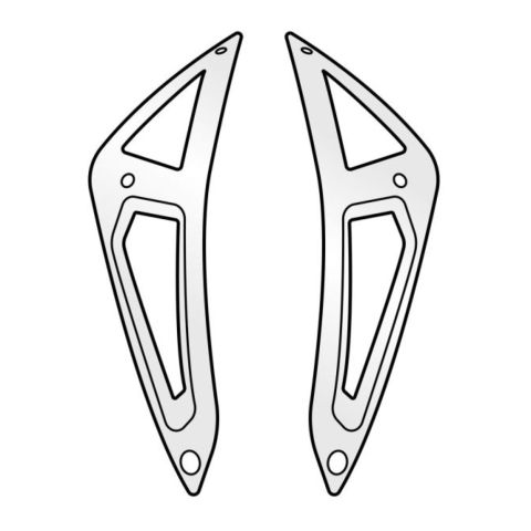 Aeratori Superiori Per Casco Aviator 2.3/ace White Matt