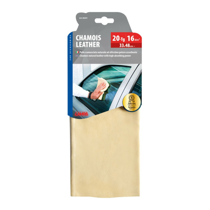 Pelle Scamosciata 33x48 Tg.20 Professional