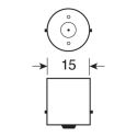 Coppia Lampade Sferiche 12v 5w Ba15s