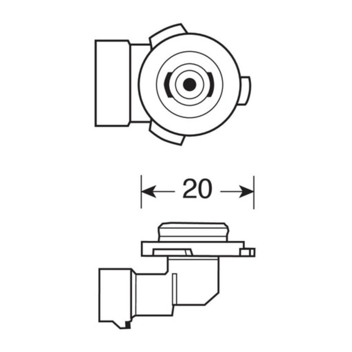 Lámpara Hb3/9005-65W12V