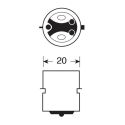Lampada Filamento S2 Ba20d 35/35w