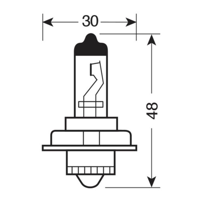 Lampada Blu-xe 12vs3 15w P26s