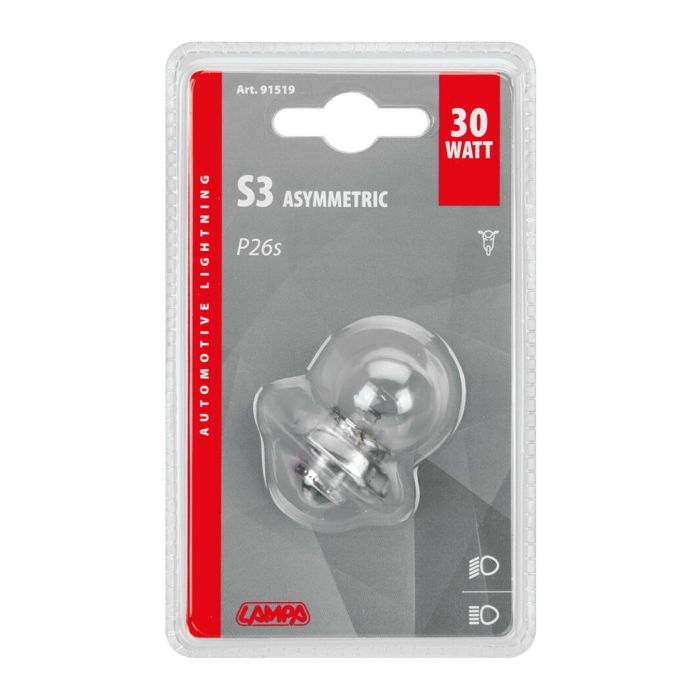 Lampada 12v S3 P26s 30w