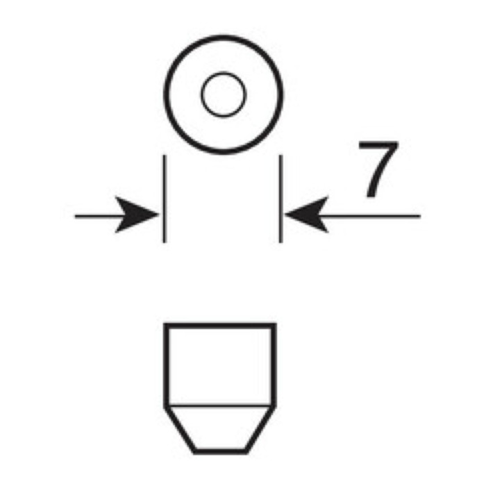 Pair Lamp.tubol.10w Sv7 8x28mm Nd