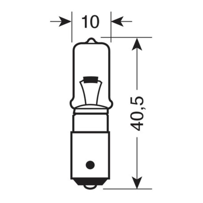 Coppia Lamp. 12v. Bay 9s 21w Nd