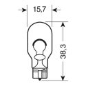 Coppia Lamp.zocc.vetro 16wW16w Nd