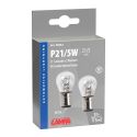 Pair Lampa 2 filaments bulbs 21/5w Bay15d