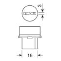 Coppia Lampade 12v Ambra 21w T20