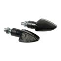 Coppia Frecce Al Led Lampa Omologate Mod Arrow Nere