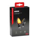 Coppia Frecce Al Led Lampa Omologate Mod Arrow Carbon Look