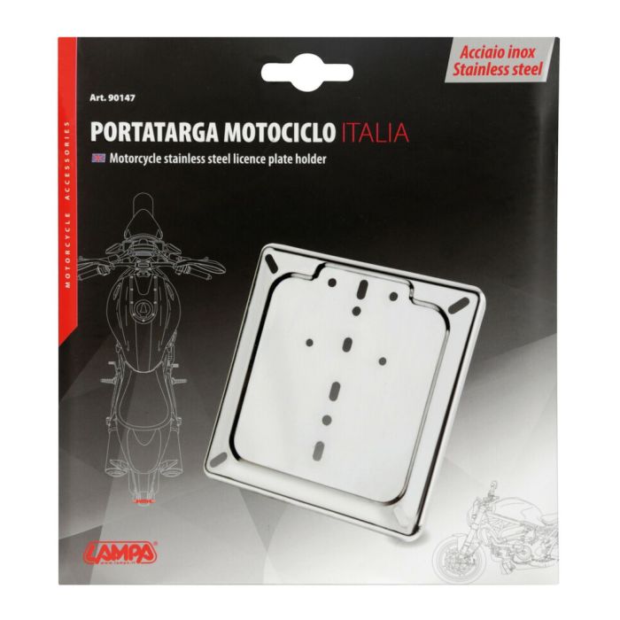 Base Targa In Acciao Inox