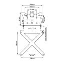 Portatarga X-plate Con Inclinazione Variabile Lampa 90144