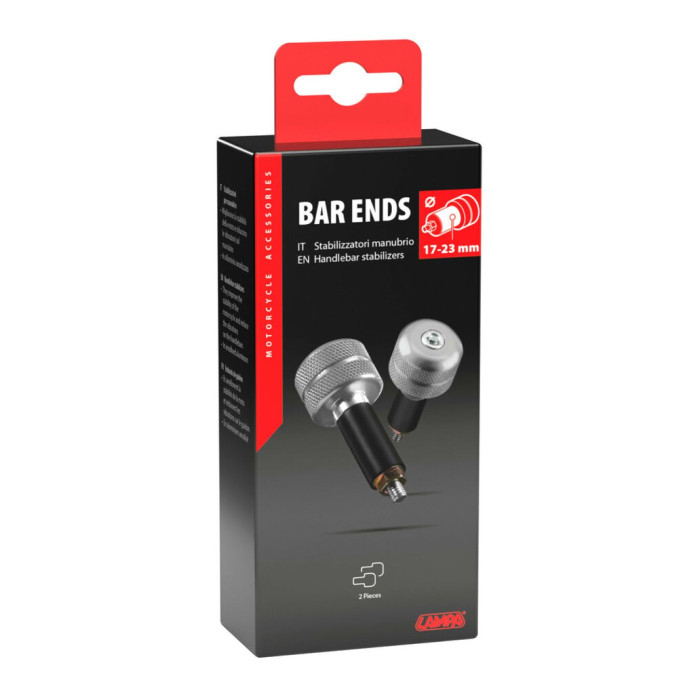 Paire de stabilisateurs 17/23 Aluminium Lampa 90325