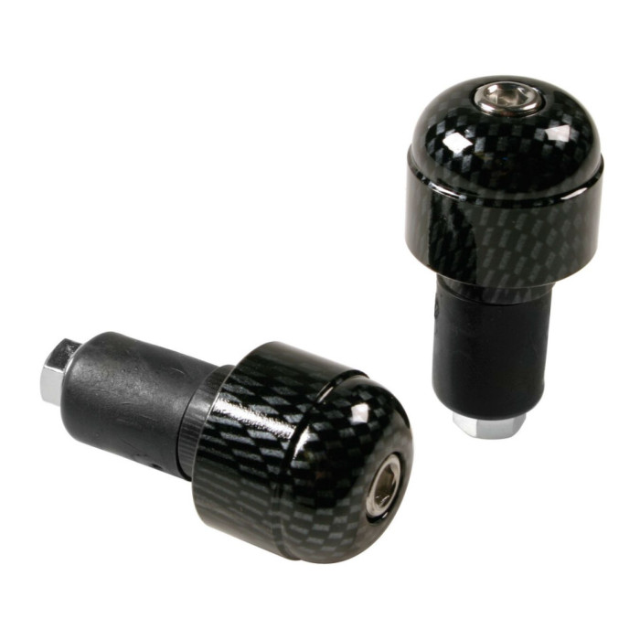 Par de estabilizadores de manillar Carbon Look