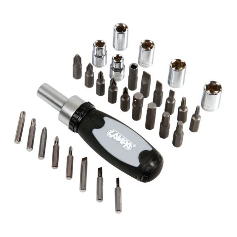 Set mit 30 Stück, Bits und Zirkel