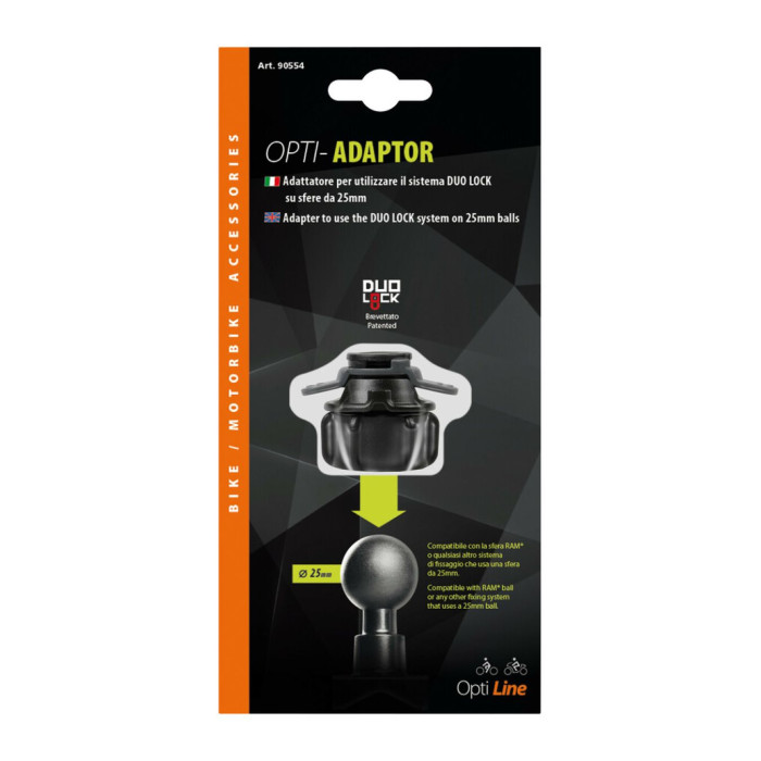 Optiline Adattatore Opti-adaptor Per Sfere Da 25mm