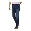 Jeans Moto Pmj New Rider Uomo Made In Italy Blue